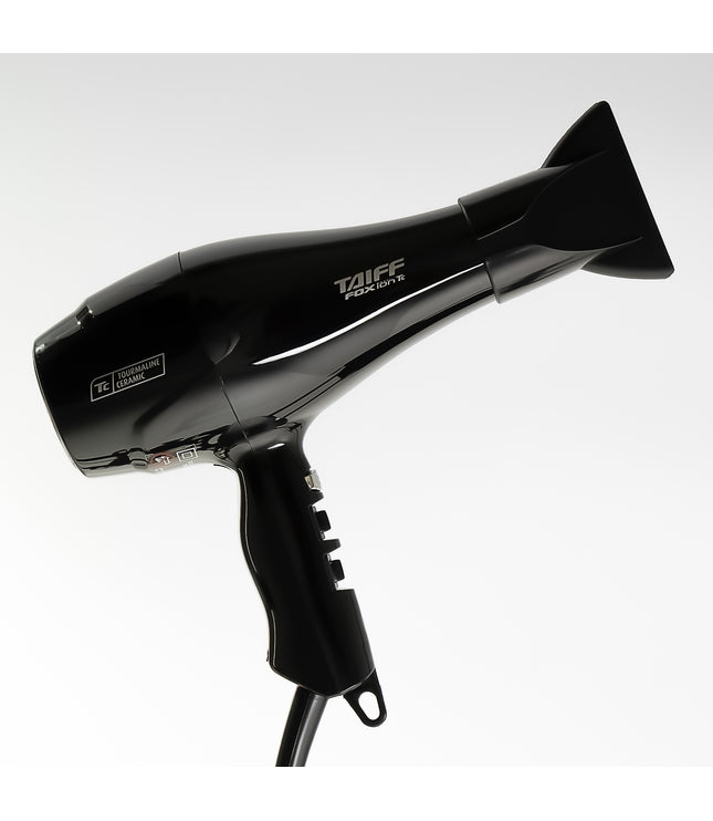 Taiff Fox Ion Tourmaline Ceramic Black