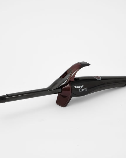 Taiff Black Titanium Curves Curling Iron ½"