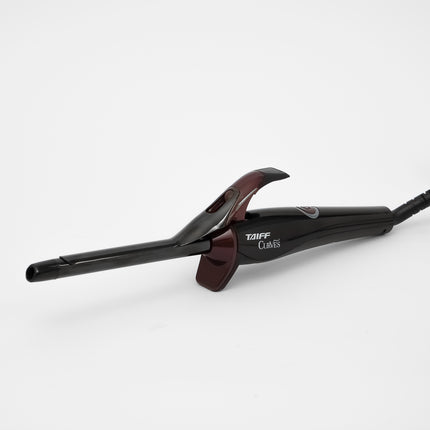 Taiff Black Titanium Curves Curling Iron ½"