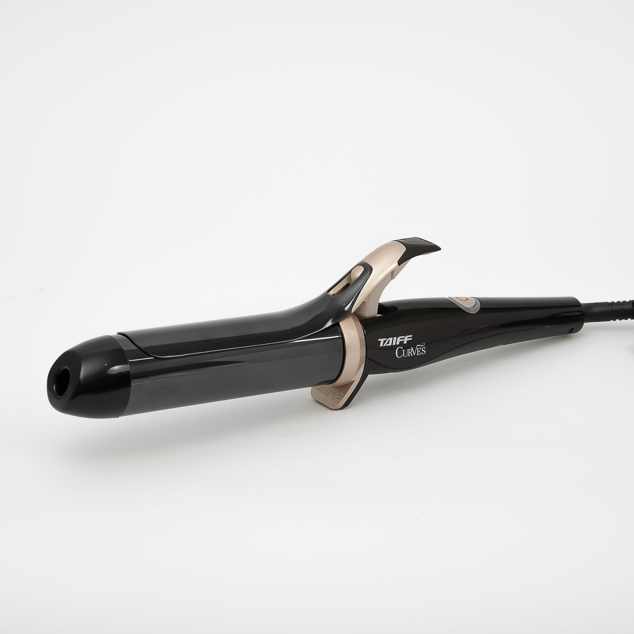 Taiff Black Titanium Curves Curling Iron 1½