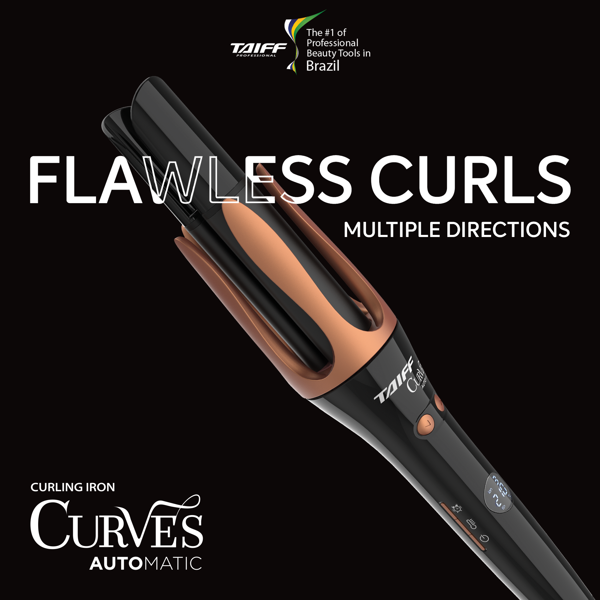 Taiff Automatic Curling Iron – 1¼