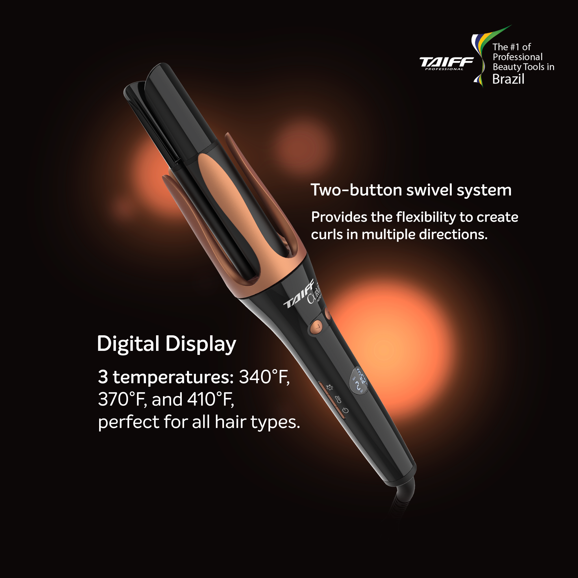 Taiff Automatic Curling Iron – 1¼