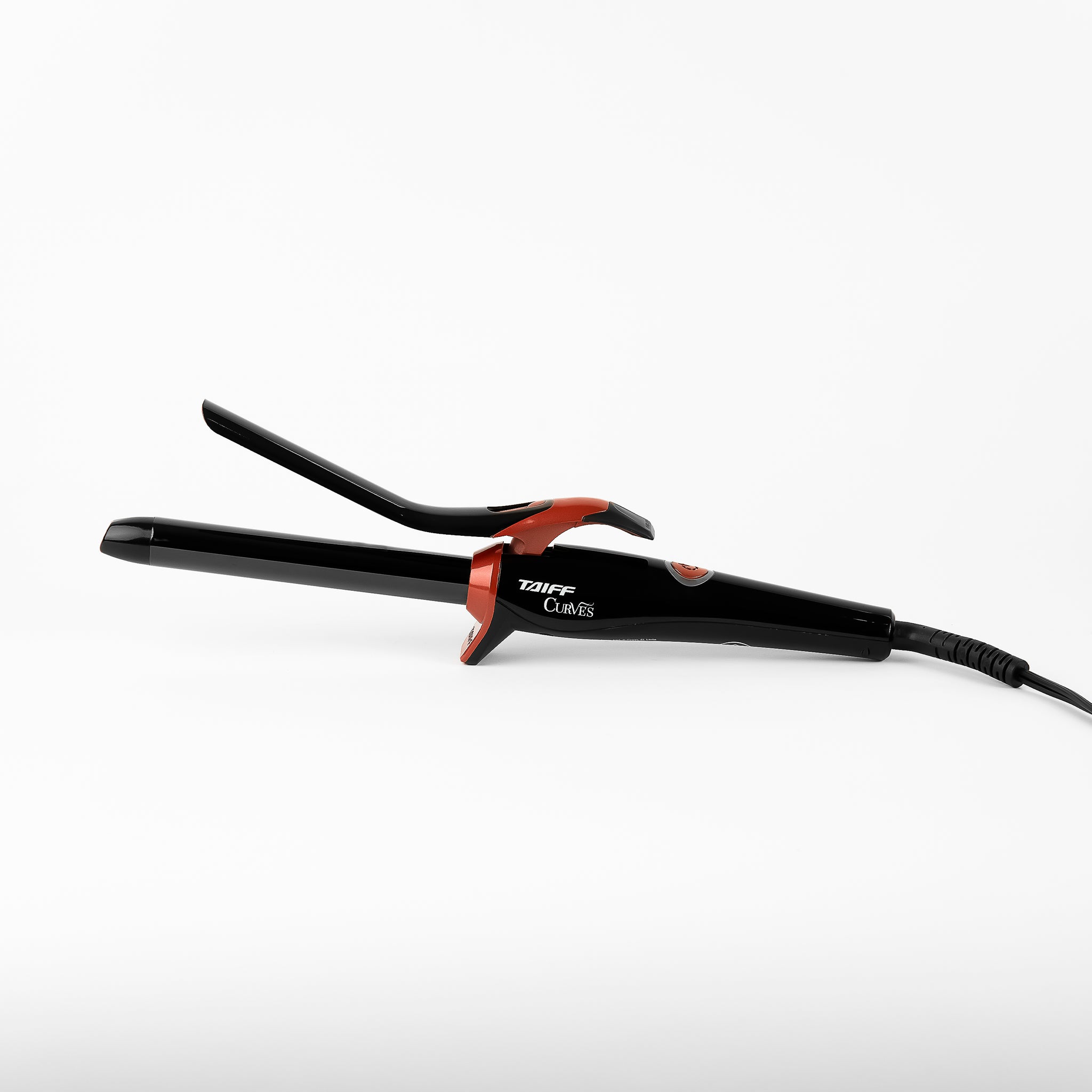 Taiff Black Titanium Curves Curling Iron 3/4″