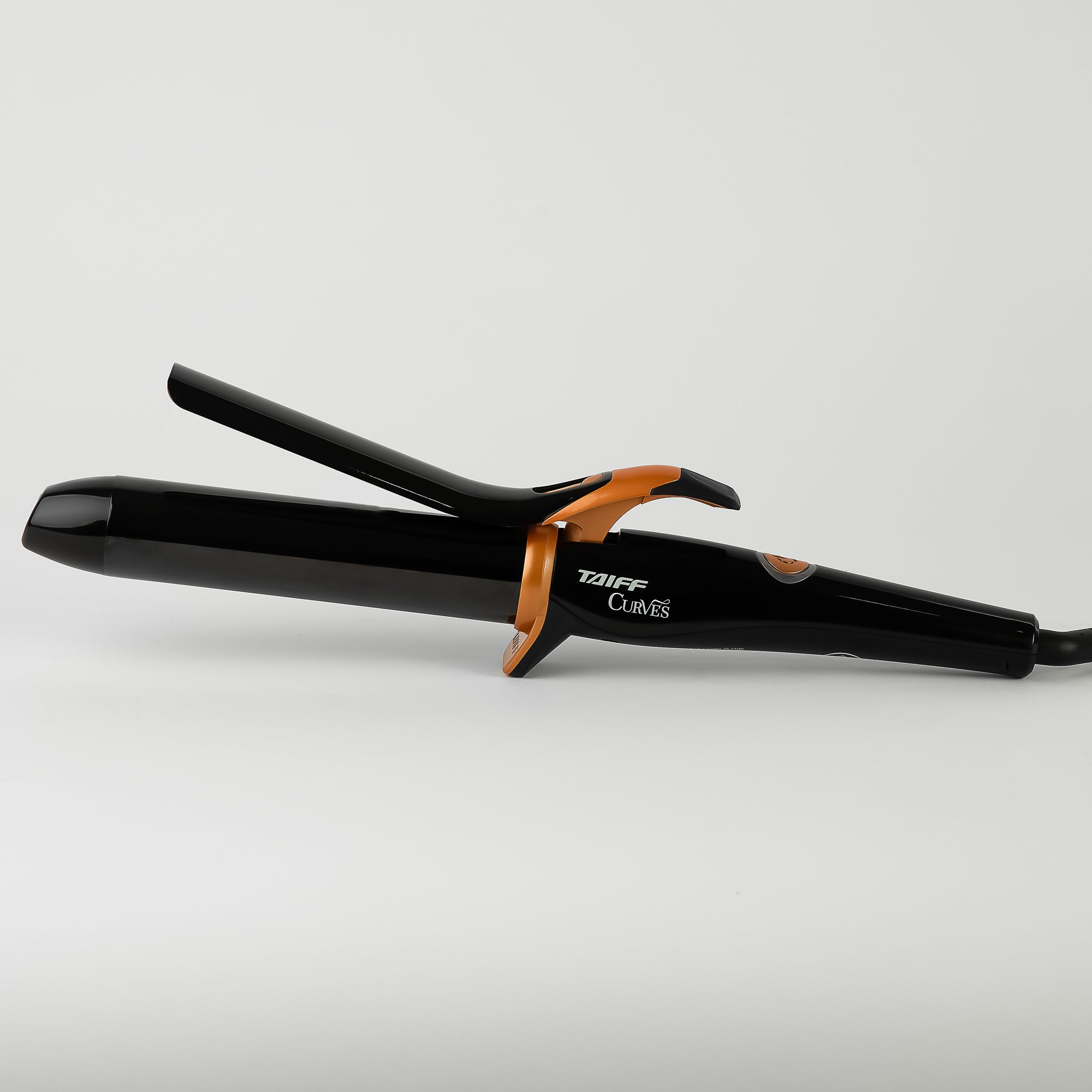 Taiff Black Titanium Curves Curling Iron 1