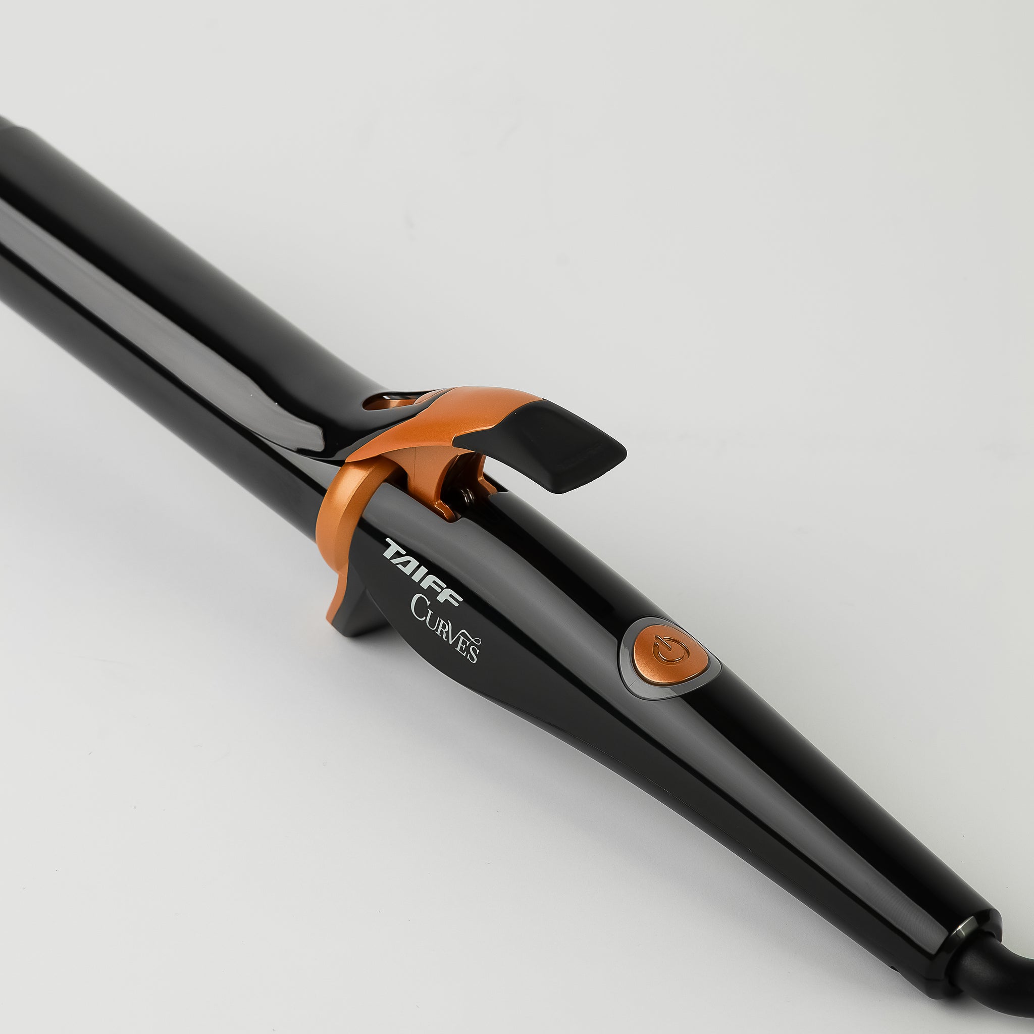 Taiff Black Titanium Curves Curling Iron 1