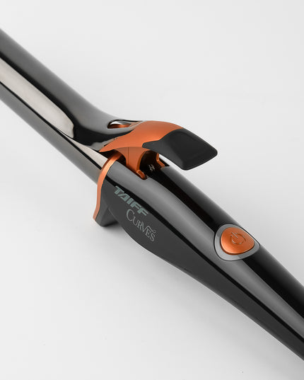 Taiff Black Titanium Curves Curling Iron Curves 1¼"
