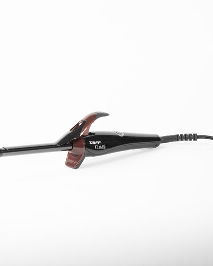 Taiff Black Titanium Curves Curling Iron ½"