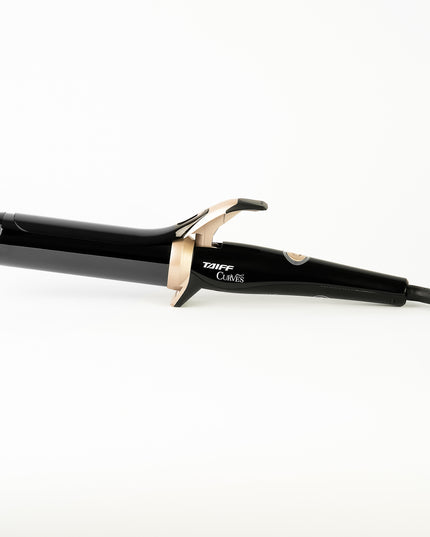 Taiff Black Titanium Curves Curling Iron 1½"