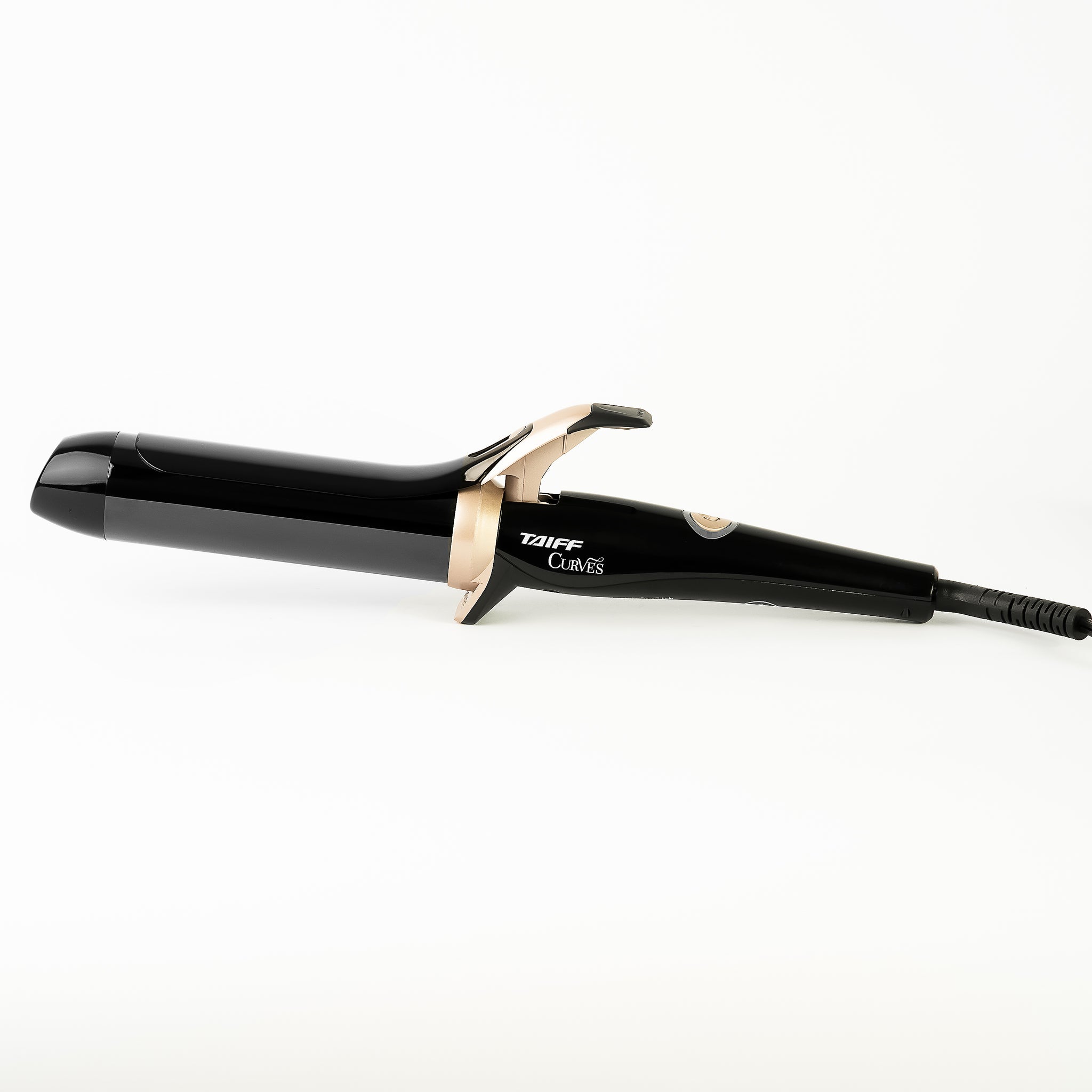 Taiff Black Titanium Curves Curling Iron 1½