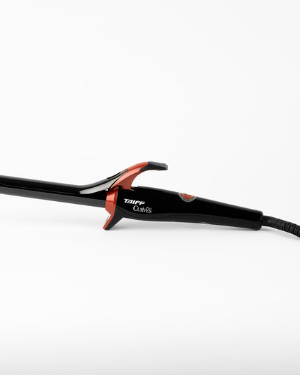 Taiff Black Titanium Curves Curling Iron 3/4″