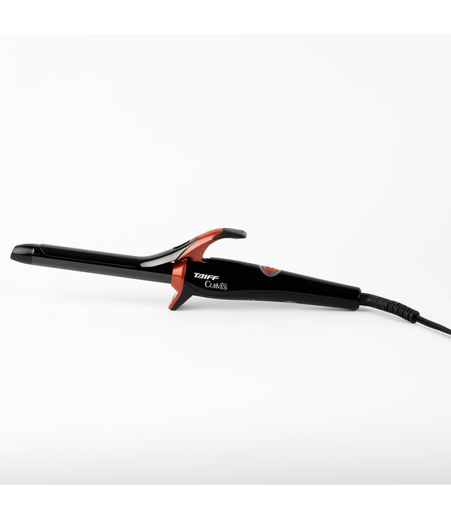 Taiff Black Titanium Curves Curling Iron 3/4″