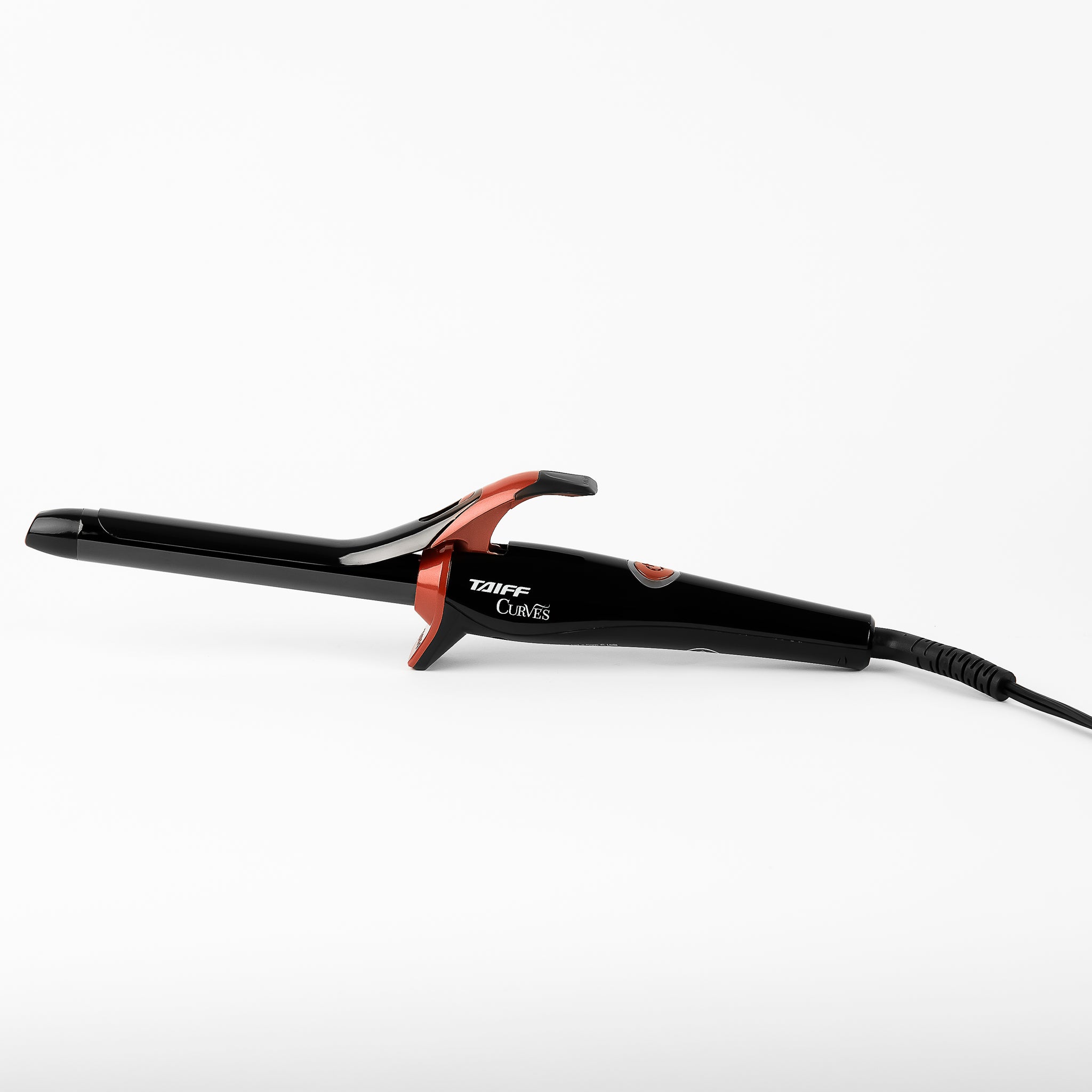 Taiff Black Titanium Curves Curling Iron 3/4″
