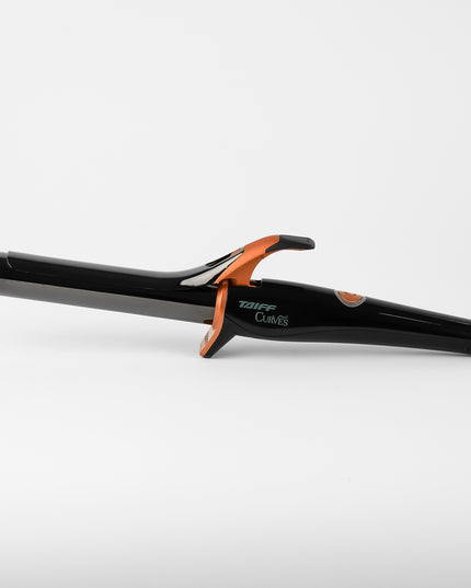 Taiff Black Titanium Curves Curling Iron Curves 1¼"