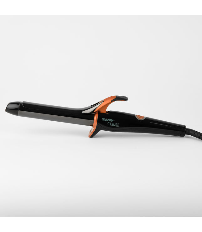 Taiff Black Titanium Curves Curling Iron Curves 1¼"